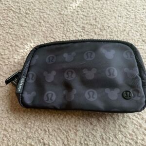 Lululemon x Disney Mickey Mouse Belt Bag Black NWT Everywhere 1L Rare